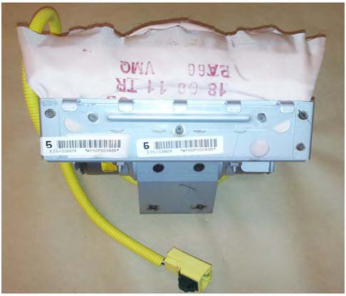 PASSENGER AIR BAG MODULE, 2010-2011 LEGACY AND OUTBACK