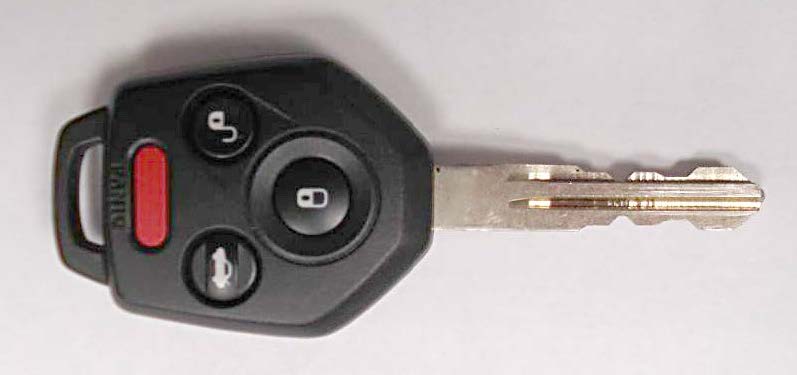 2009 Legacy & Outback and 2009-2014 edge cut key w/immobilizer and keyless entry