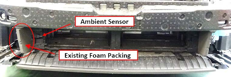 ambient air temperature sensor