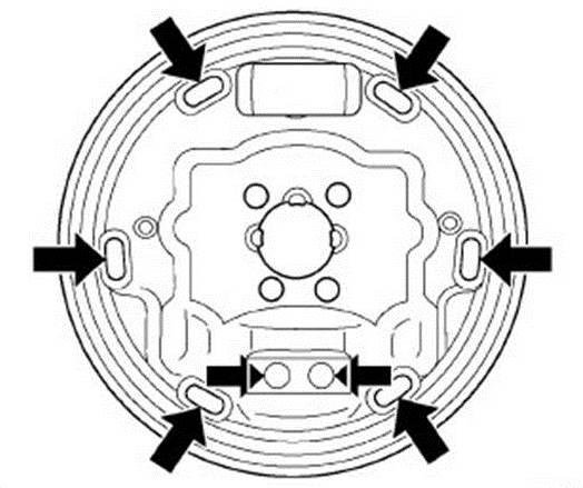 Fig. 7 Apply Lubricant To Backing Plate