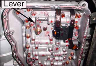manual valve lever
