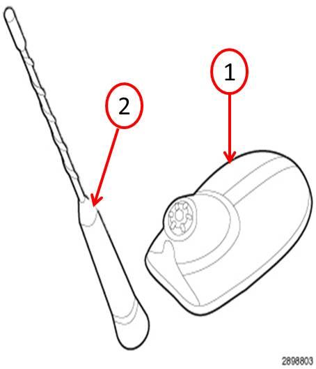 Fig. 1 Antenna Mast and Base