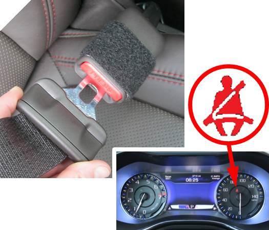 Fig. 9 Test Seatbelt Buckle For Proper Function