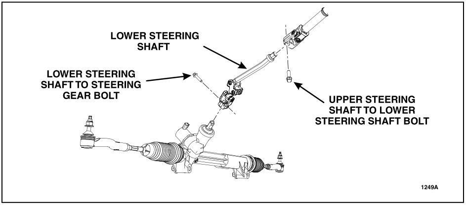 lower steering shaft