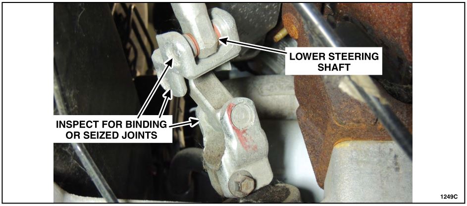 lower steering shaft