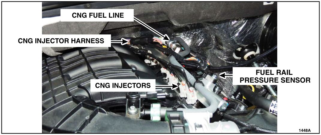 CNG INJECTOR HARNESS