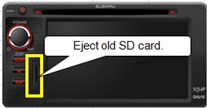 Eject old SD Card