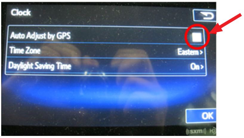 Auto Adjust by GPS