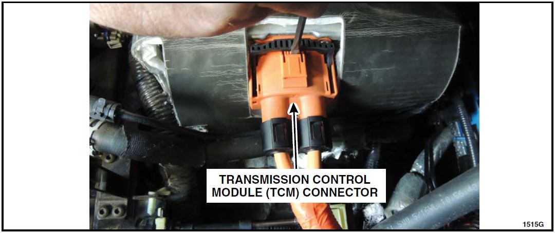 TRANSMISSION CONTROL MODULE (TCM) CONNECTOR