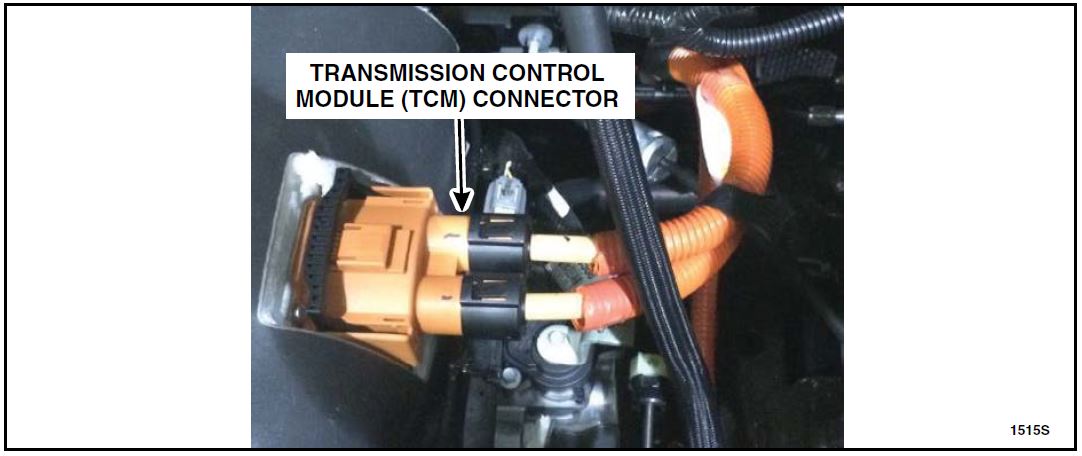 TRANSMISSION CONTROL MODULE (TCM) CONNECTOR