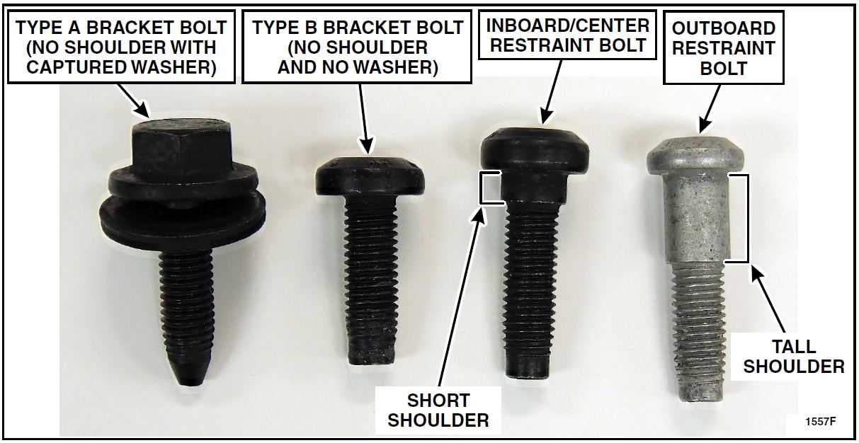 bolt and bracket locations 