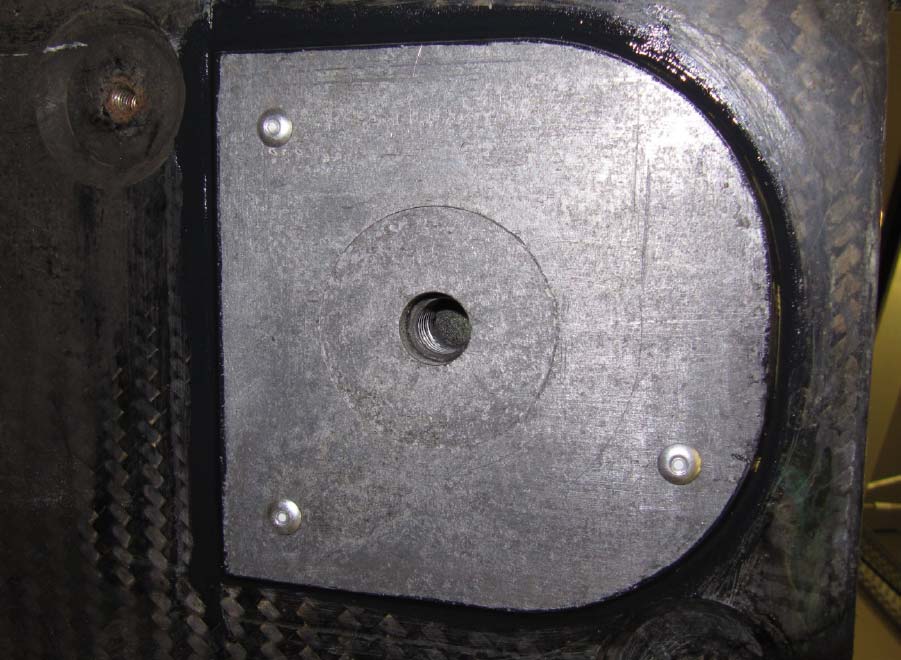 RPS Plate surrounding seal with Scotch‐Weld DP 490 (DA 001 730 A2)