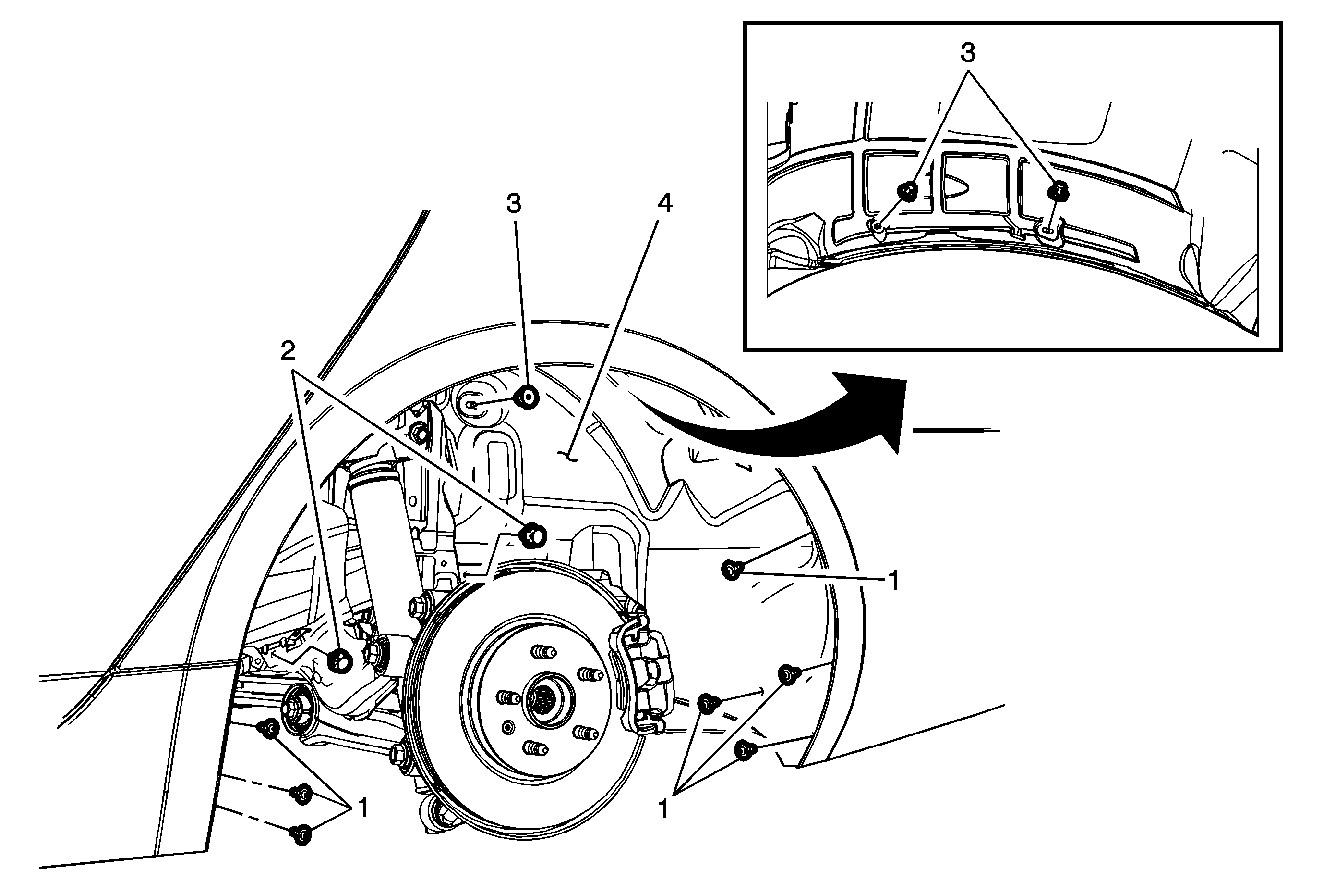 rear wheelhouse liner (4)