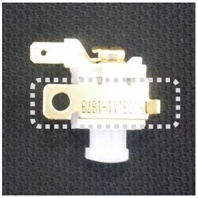 93830-B1001QQH Gold Colored Electrical Contact