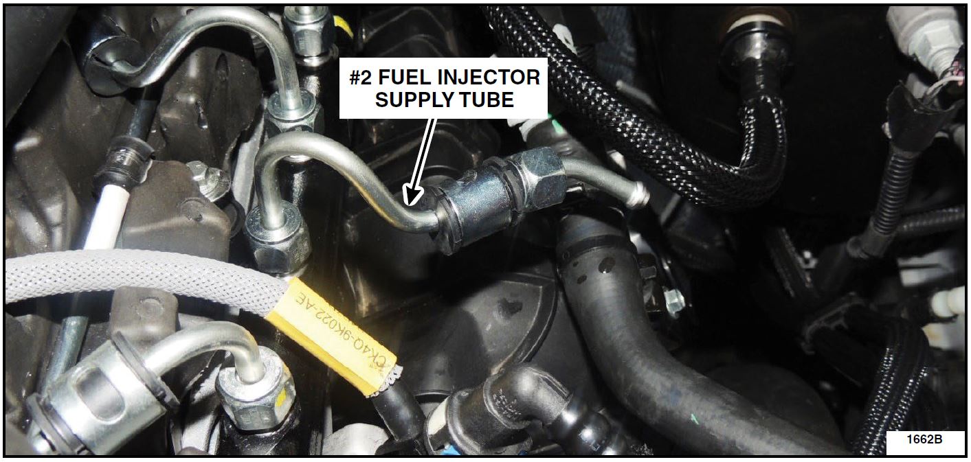 #2 FUEL INJECTOR SUPPLY TUBE
