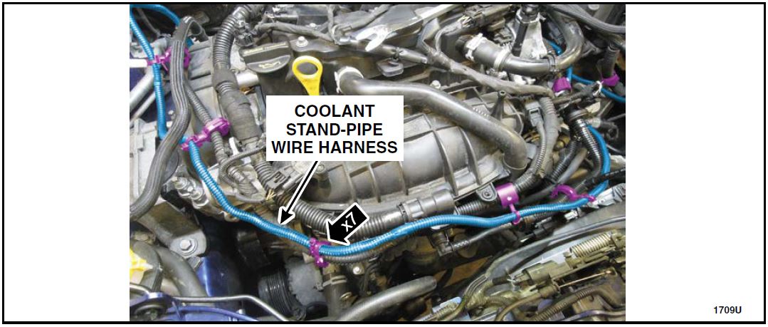 COOLANT STAND-PIPE WIRE HARNESS