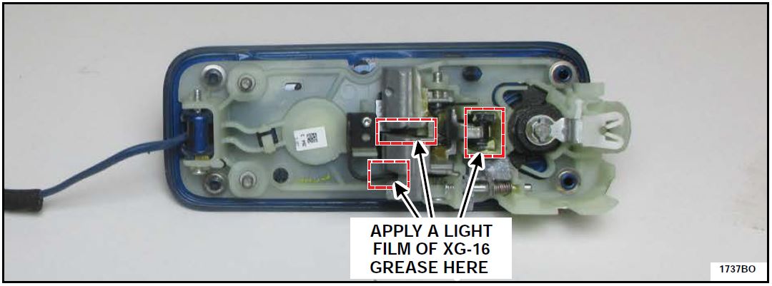 APPLY A LIGHT FILM OF XG-16 GREASE HERE