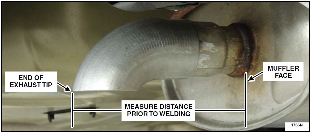 MEASURE DISTANCE PRIOR TO WELDING