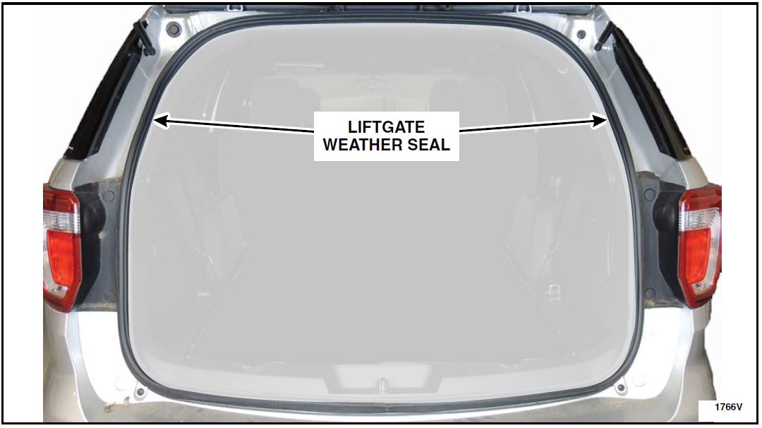 LIFTGATE WEATHER SEAL
