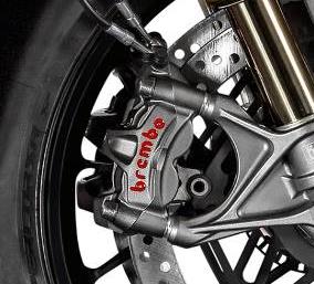 Models with 2 calipers M50 of the front brake