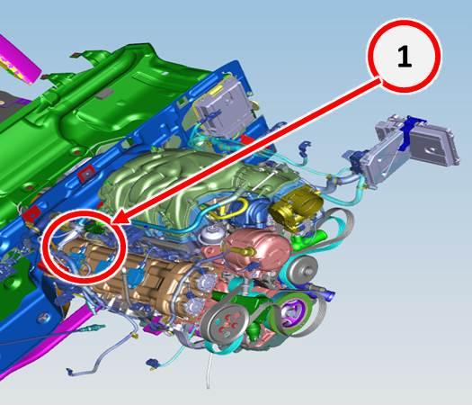 Fig. 1 Underhood Engine View