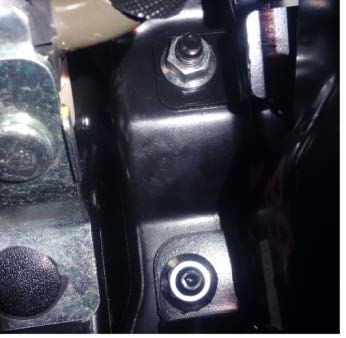 accelerator pedal position sensor assembly nuts