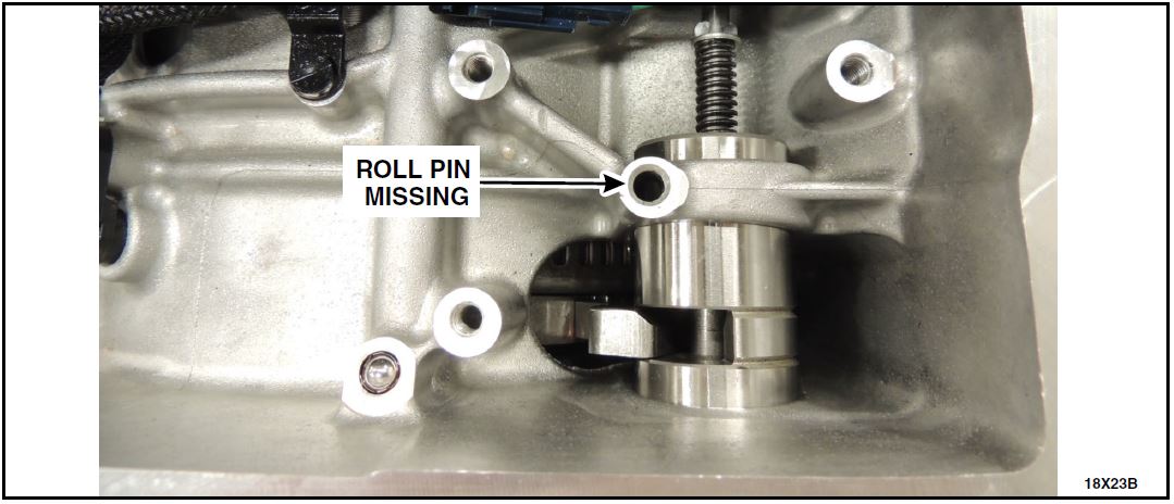ROLL PIN MISSING