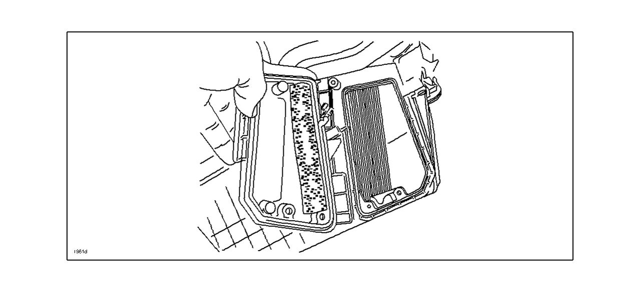 evaporator access cover