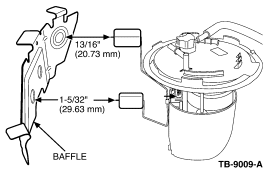 fuel delivery module float arm