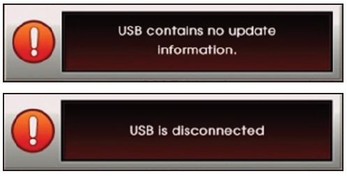 USB flash drive has no upgrade information