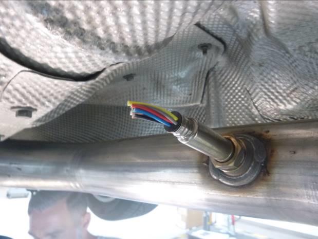 pigtail wire at NOx sensor should be cut for ease of removal and to ensure it is not reused