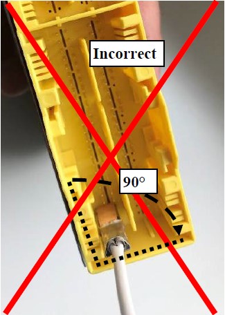 SRS control unit has 4 connection rows