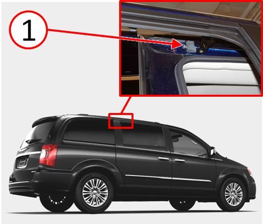Rattle Noise From The Right Or Left Rear Sliding Door While Driving Over Bumps 2013 2015 Chrysler Town And Country Dodge Caravan Fca
