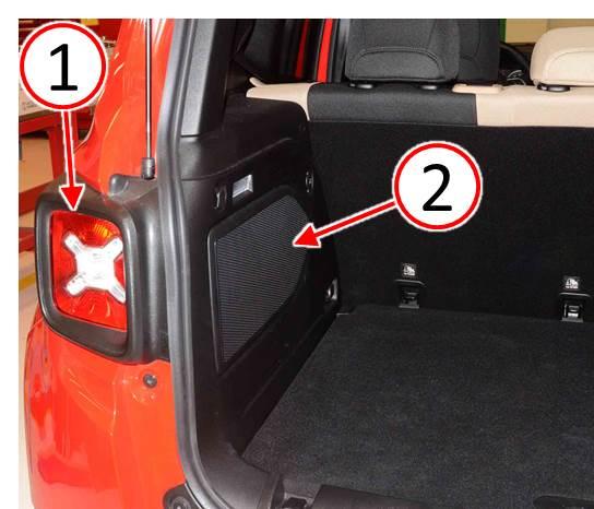 Fig. 6 Tail Lamps And Trim Panels