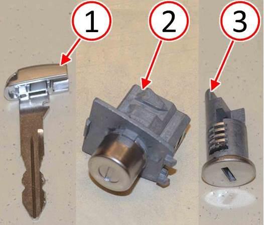 Fig. 5 Lock Cylinder Kit