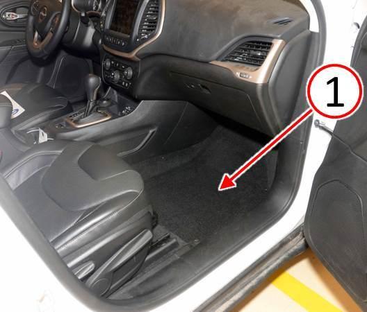 Fig. 1 Water In Right Side Front Footwell