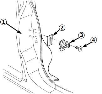 Fig. 1 Front Door Latch Striker