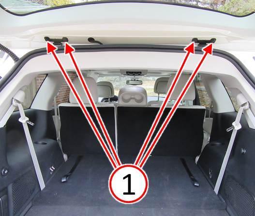 Fig. 3 Liftgate Hinge Adjustment