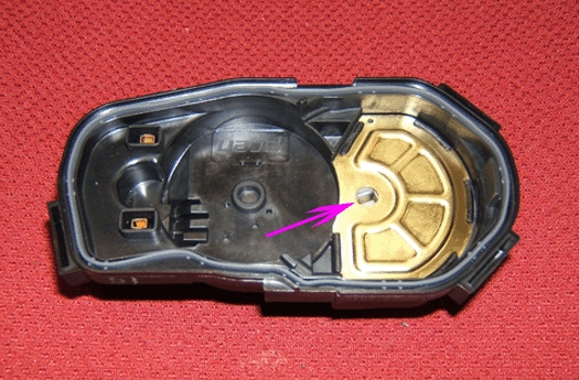 TP sensor drive slot
