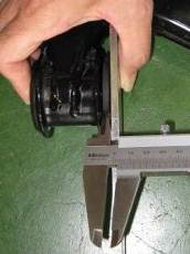 Measure the width as shown
