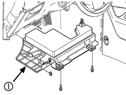 driver side instrument panel insulator panel (1)