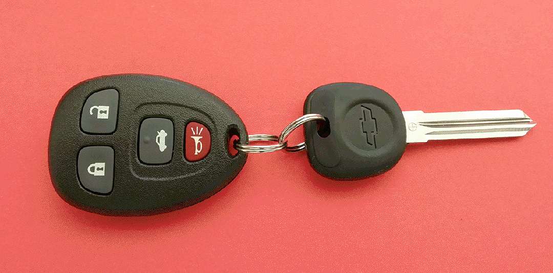 After allowing the key insert to dry for 24 hours, install the key fob to the key assembly