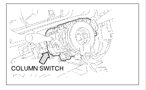 column switch assembly
