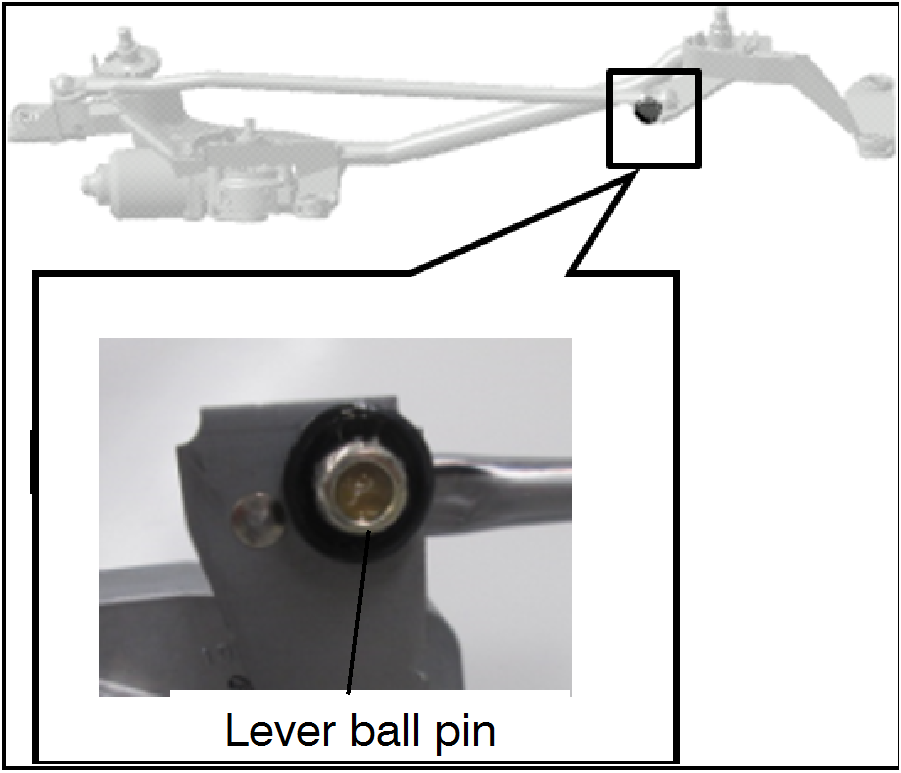 lever ball pin