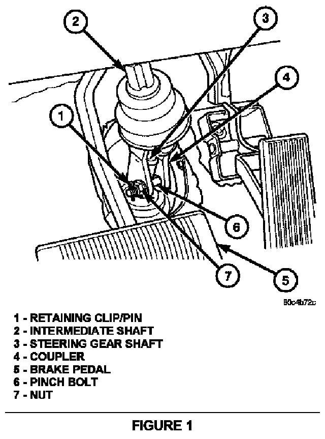 steering gear shaft