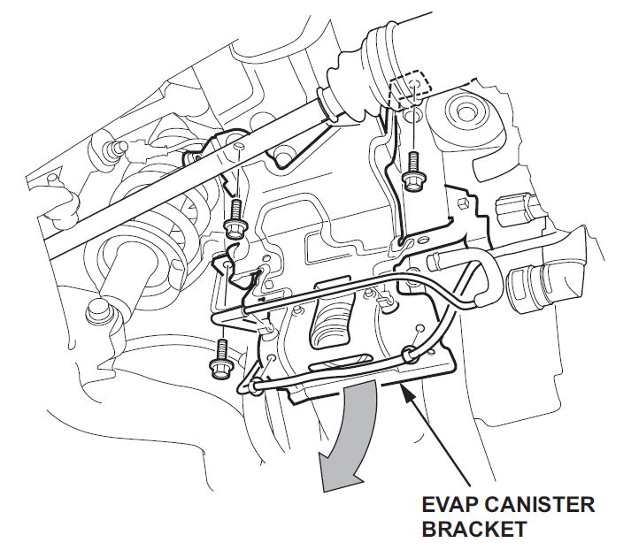 EVAP CANISTER BRACKET