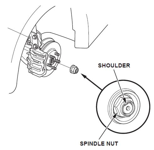 SPINDLE NUT