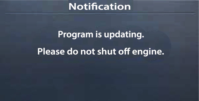 Program is updating