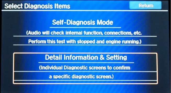 Select Diagnosis Items