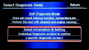 Select Diagnosis Items